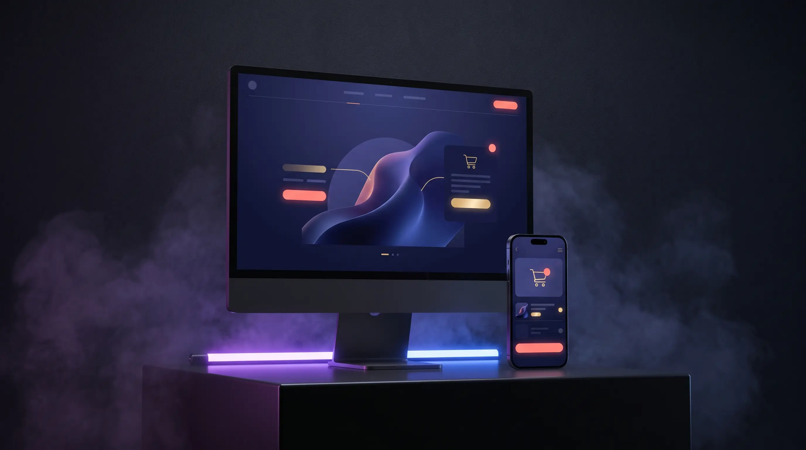 Forma ecommerce product launch visual